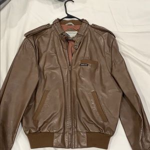 Vintage Leather Members only jacket
